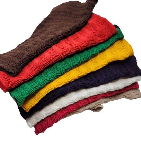 Yellow Sexy Crop Top Strapless Tube Top Smocked Stretchy Summer Bandeau - NEW - Picture 10 of 10